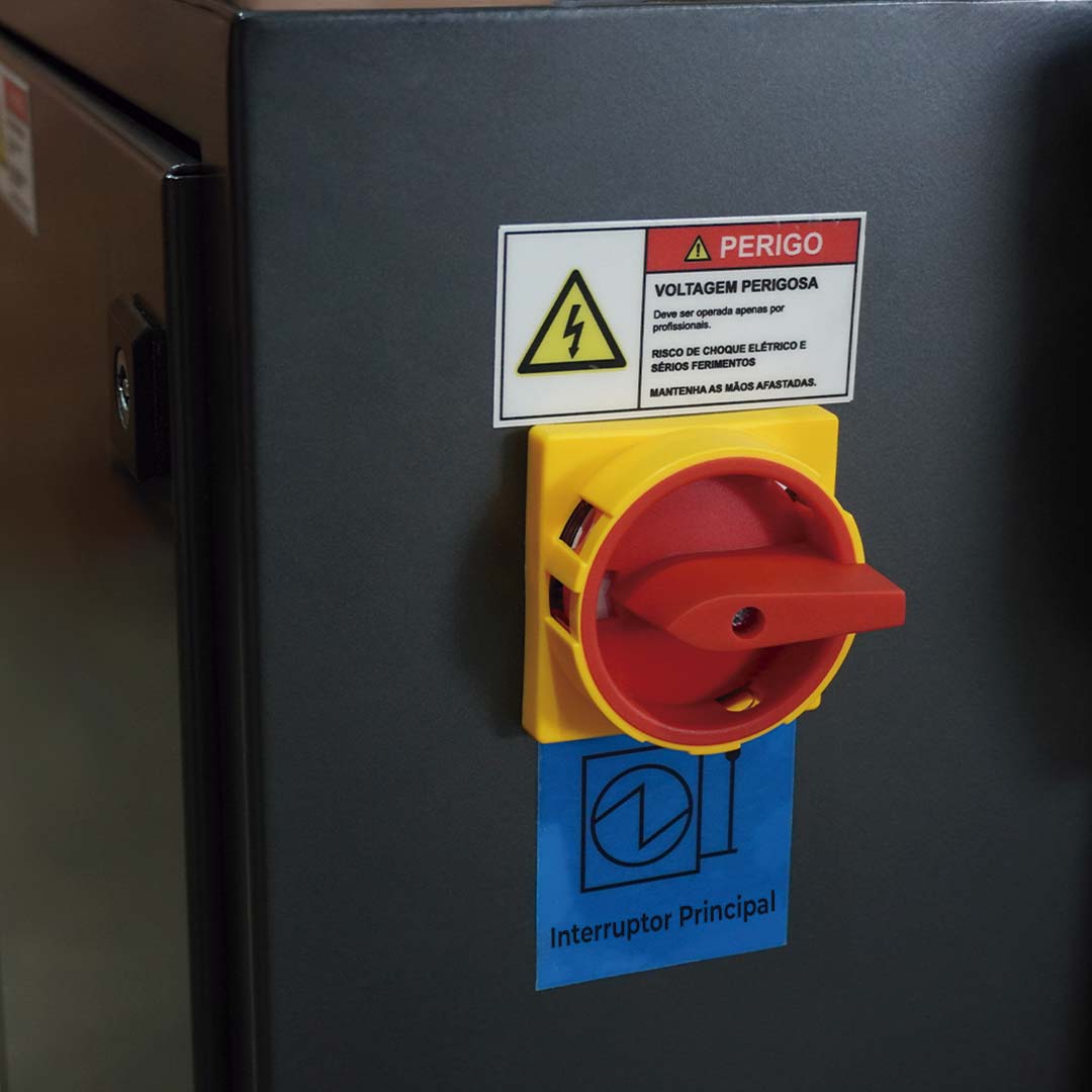 Interruptor principal com aviso de perigo elétrico da SPCI-10P