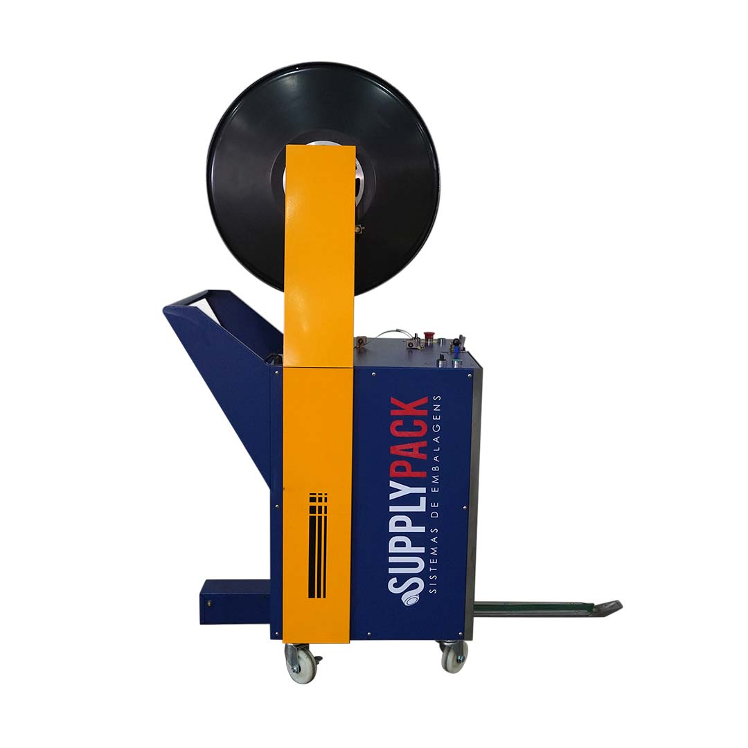 DBA-430A vista lateral com bobina de fita DBA instalada